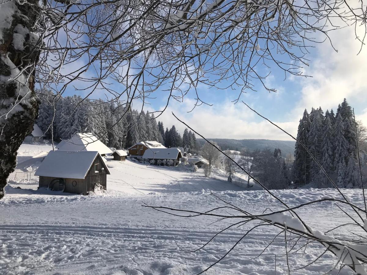 Hoehengasthaus Kolmenhof An Der Donauquelle Furtwangen Exterior foto